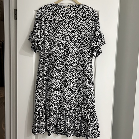 NWOT Michael Kors black and white Dress - Picture 3 of 4